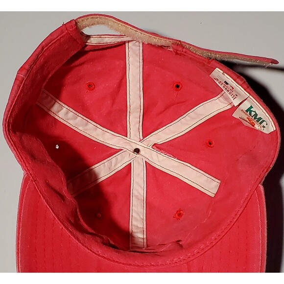 VTG Cincinnati Reds New Era Pro Model KMG MLB Merchandise Distressed Offset Logo - Picture 10 of 12